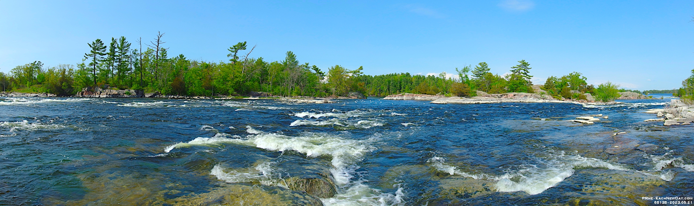 68138PaRoReCrLe - Victoria Day Weekend getaway with Beth to Peterborough - Exploring Burleigh Falls